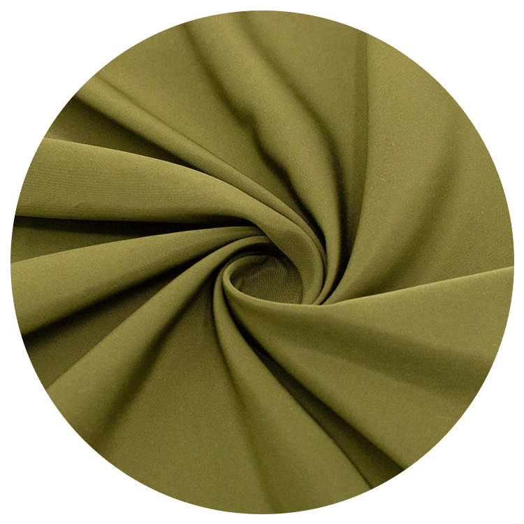 平纹消光绒感棉服面料50D棉感记忆时尚休闲外套羽绒服面料