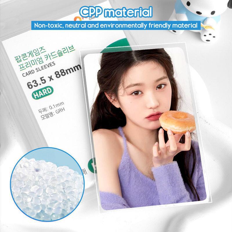 High-definition popcorn card film album Pokemon card compact idol fan chaser small card special self-sealing bag protective case Application Scenario