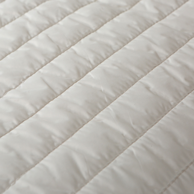 RPET recycled 300T polyester tarft quilted cotton quilted embroidery fabric, high-end down jacket, cotton jacket, waterproof and windproof ski suit fabric details Picture