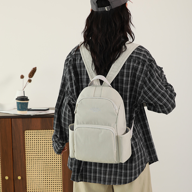Oxford cloth backpack, women's commuter computer bag, large-capacity travel backpack, college student schoolbag details Picture