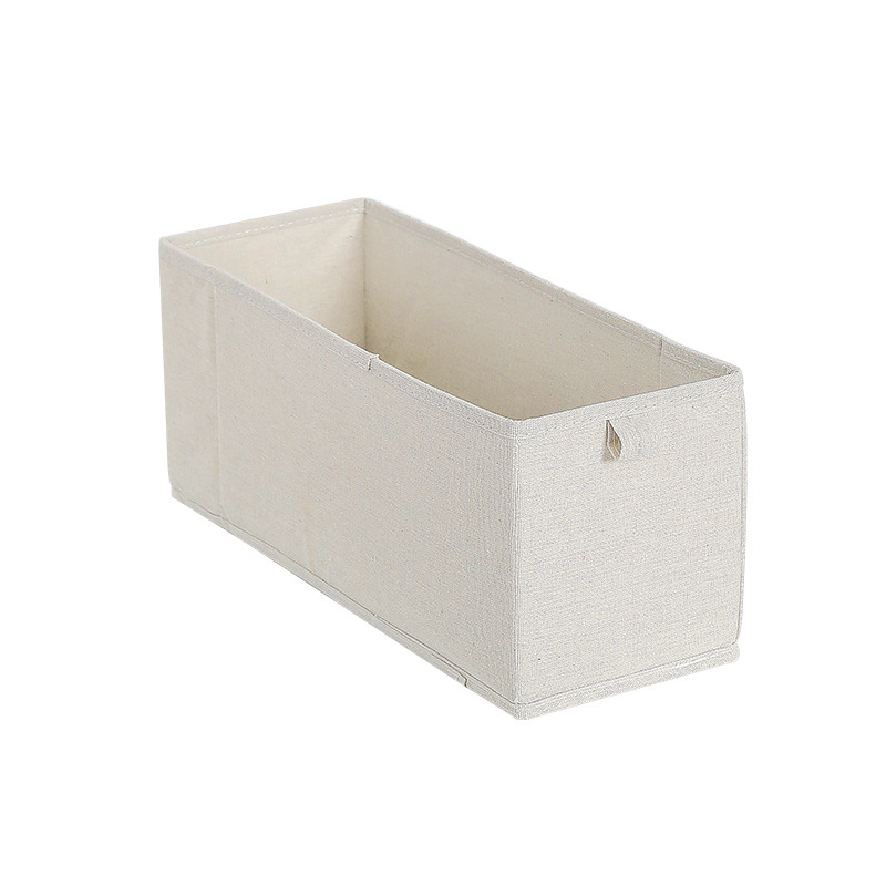 涤棉衣物收纳盒可折叠可水洗袜子内裤打底裤抽屉式衣柜收纳整理盒