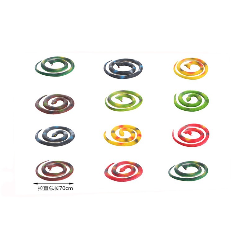 泡泡玛特/动物模型/动物仿真蛇/泡泡玛特手办/小摆件白底实物图