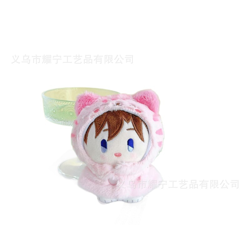 Detective Conan cat cape plush toy, keychain pendant, trendy toy, blind box toy, peripheral and co-branded gifts Item Picture