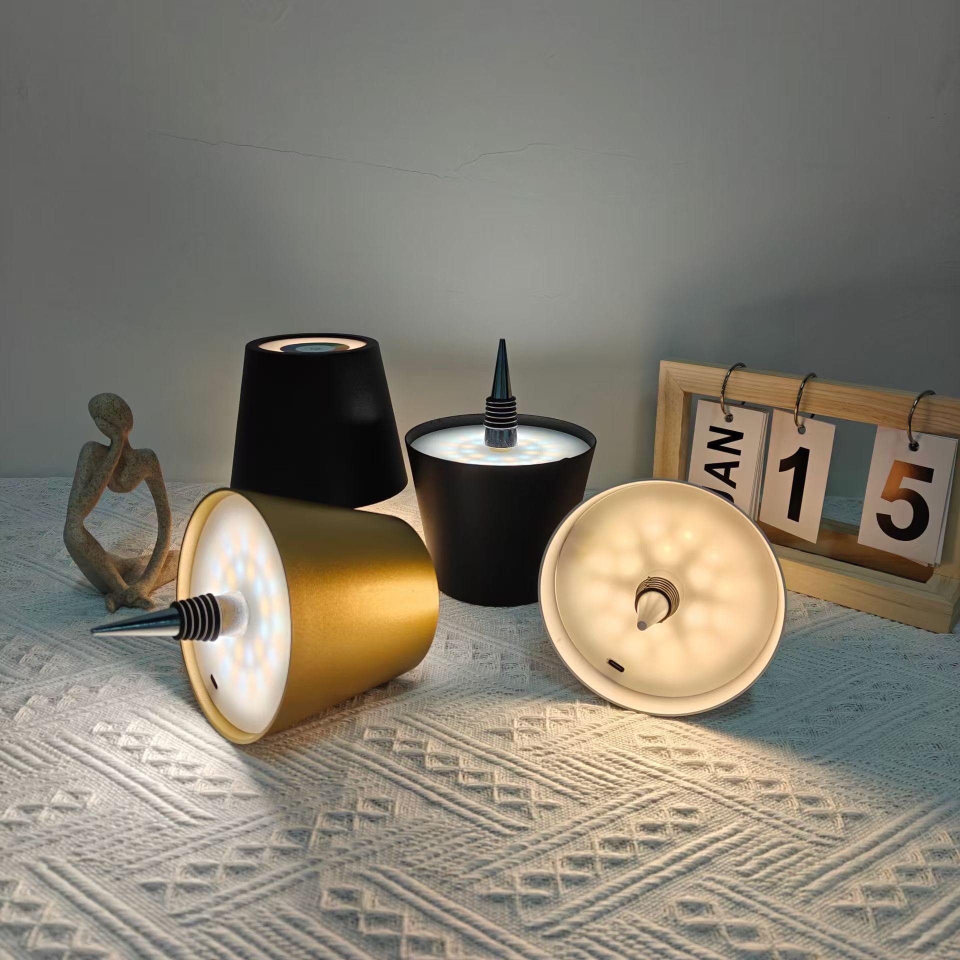 融蜡灯/香薰灯/床头灯/氛围灯/布艺灯罩产品图