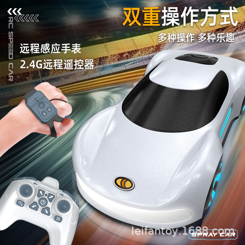 Cross-border cool spray concept car, 2.4G remote control car toy, children's music drift car, electric toy wholesale Application Scenario
