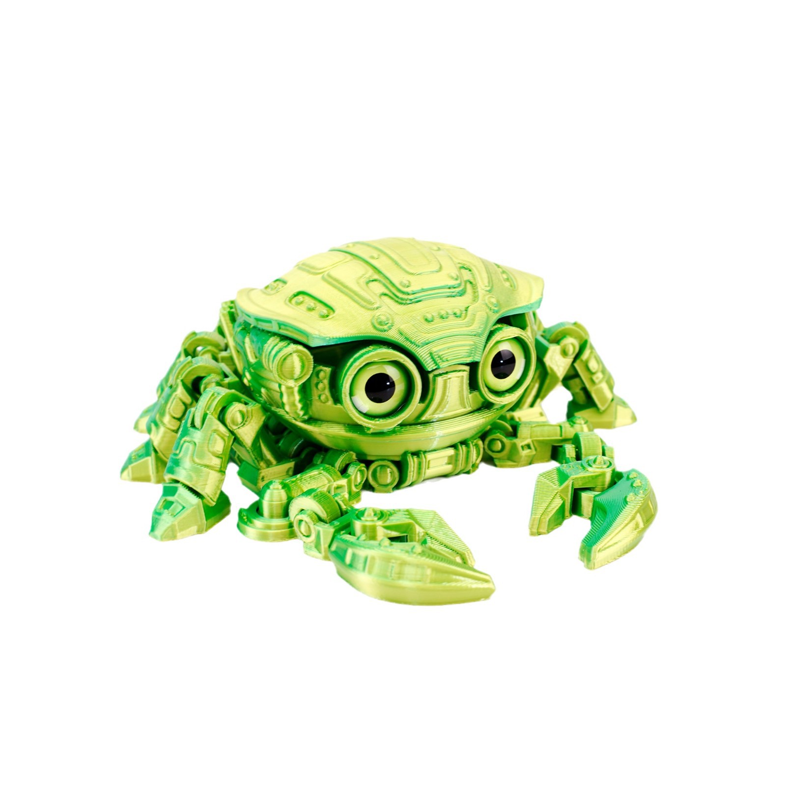 3D printed cyberpunk mechanical crab cross-border toy joints can be made by hand to relieve stress, laser-colored trendy toys Item Picture