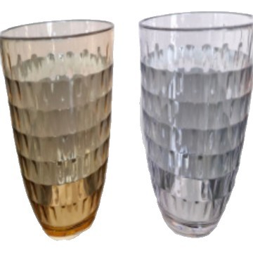 Plastic cups, food-grade acrylic water cups, hotel beer and beverage cups, shatter-resistant commercial Hong Kong-style tea restaurant cups Item Picture