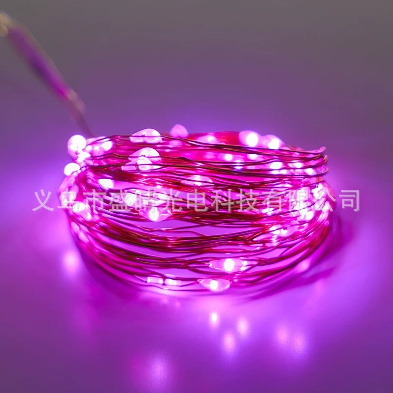 Cross-border customizable small white box 3-5 meters, Amazon's best-selling Christmas decorative led copper wire light small white box Application Scenario