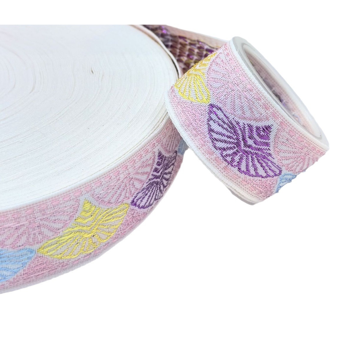 En stock 3cm boutique hanwear estilo étnico jacquard bordado correas rendimiento accesorios de ropa caja de regalo cinta de embalaje al por mayor Item Picture