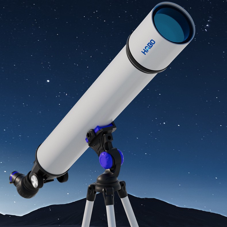 The Habo 80900 White Astronomical Telescope With A Large Aperture Offers High-Definition And High-Magnification Stargazing And Sightseeing, Suitable For Both Space And Ground Use Application Scenario