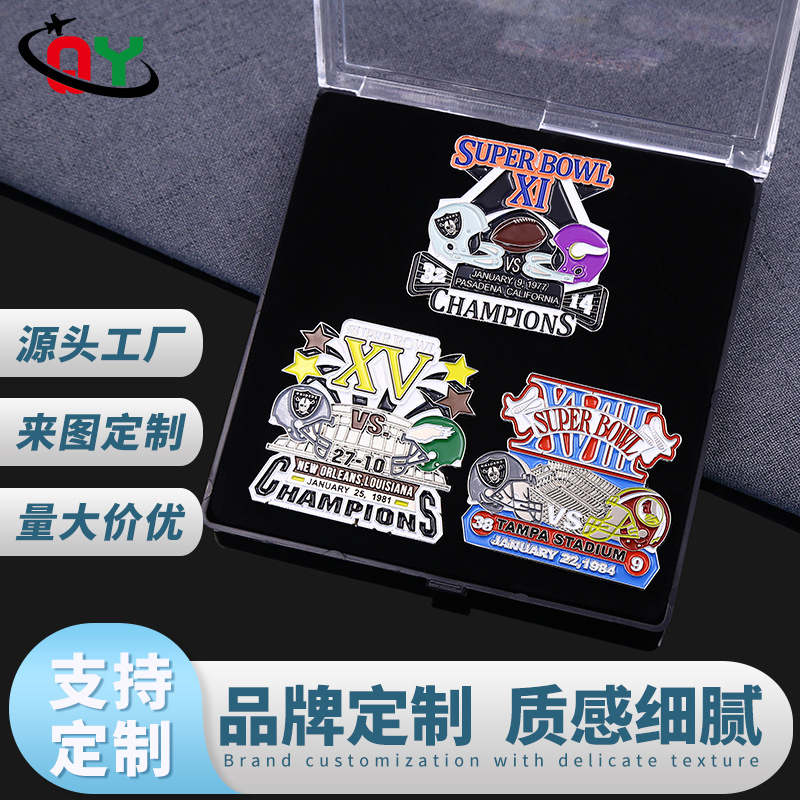 Customized metal company brooches, badges, name plates, MEDALS, class emblems, school emblems, enamel badges Specification image
