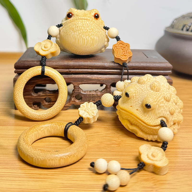 招财猫/醒狮/太阳能招财猫/招财猫陶瓷珠/招手摆件兔子细节图