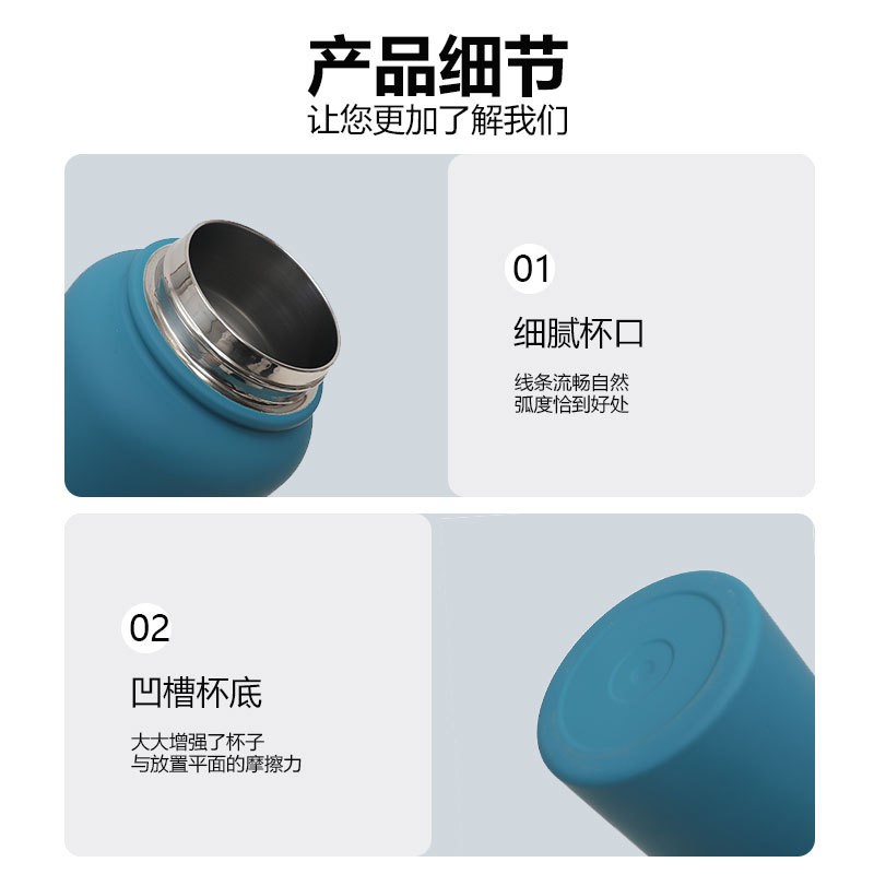 New cross-border 1L American insulated cup, large-capacity wide-mouth insulated cup, portable outdoor vacuum sports water bottle and water cup details Picture