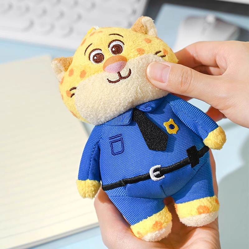 迪士尼正版potdemiel蜂蜜罐朱迪尼克闪电豹警官Q萌挂件毛绒礼物包详情图4