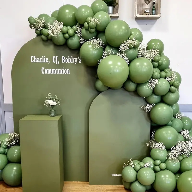 批发跨境热卖生日气球套装儿童生日婚礼庆典装饰氛围布置气球组合产品图