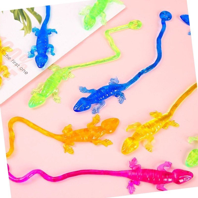 Venting lizard, gecko, wall-climbing Spider-Man, sticky, nostalgic classic toys for the 80s generation, children's gifts, street stall gifts Specification image