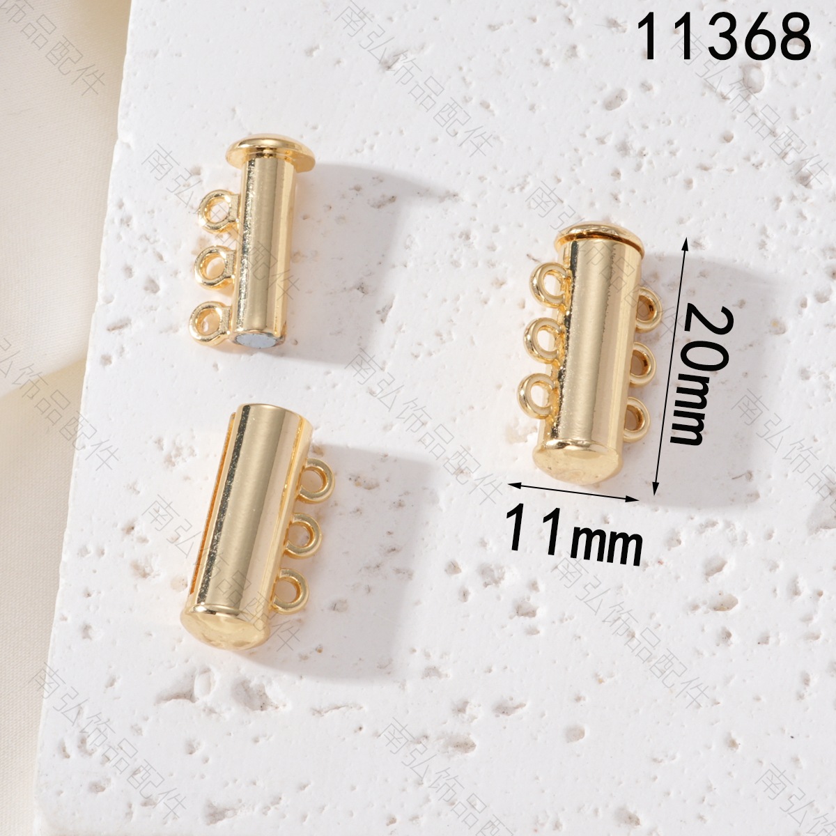 Magnetic buckle, spring buckle, row buckle, double row and multi-row pearl bracelet, necklace buckle, DIY handmade jewelry accessories wholesale Application Scenario