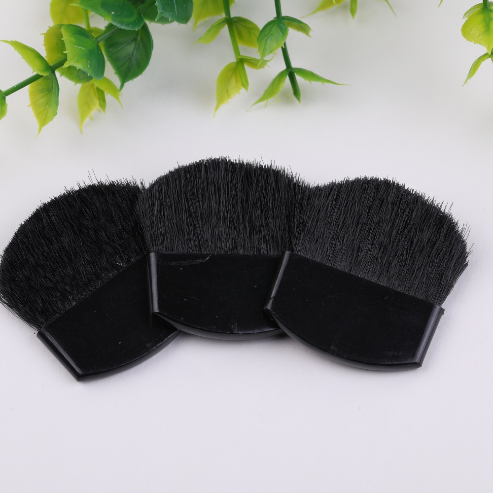 Manufacturer's makeup accessories: Brush, fiber bristle blush brush, beginner's blush flat brush, wholesale makeup brush, soft bristle Specification image