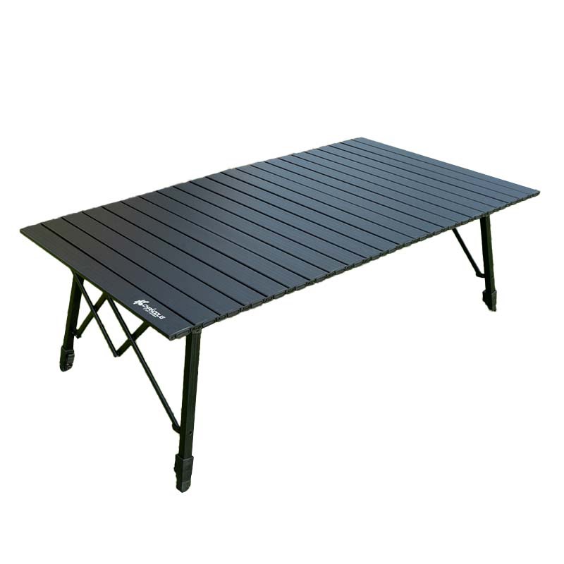 Xanuoduji outdoor camping folding table, aluminum alloy extendable high barbecue table, travel portable leisure egg roll table Item Picture
