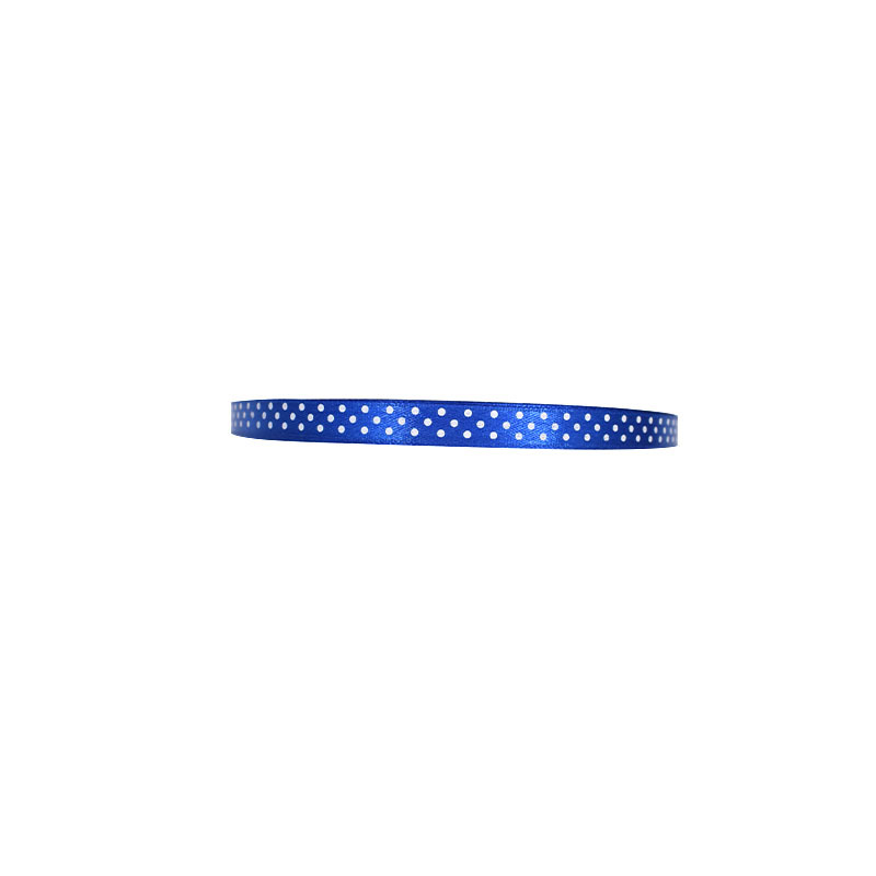 Factory direct sales: 3-minute 1cm printed ribbon bouquet gifts, printed colored webbing, printed ribbon dots Item Picture