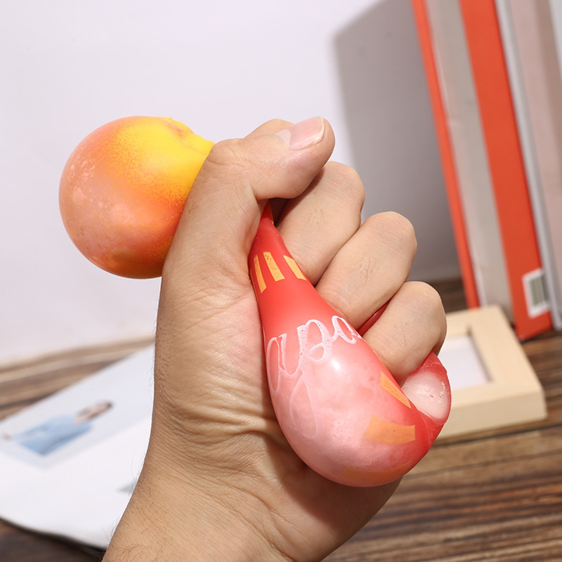 Stress-relieving Cola French fries simulation Food Release Kneading Fun Stress-relieving Magic Tool Hamburger TPR toy manufacturer wholesale Application Scenario