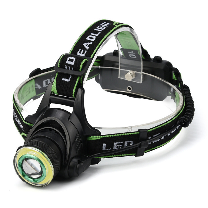 The New Rechargeable High-Intensity Led Head-Mounted Cob Outdoor Hiking, Cave Exploration And Camping Aluminum Alloy Headlamp Is Selling Well On E-Commerce Platforms