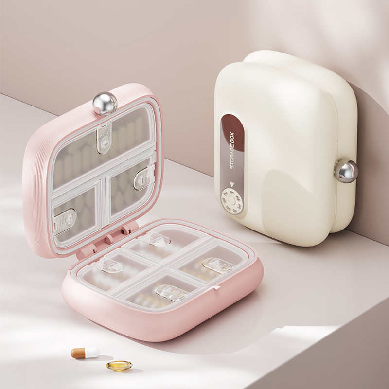 药盒便携小药盒保健品维生素减肥药分装药盒外出旅行随身携带药盒