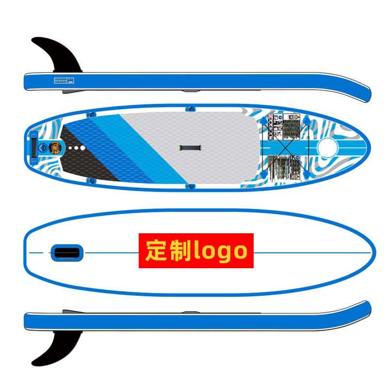 跨境加宽加厚手工冲浪板SUP浆板源头厂家支持定制
