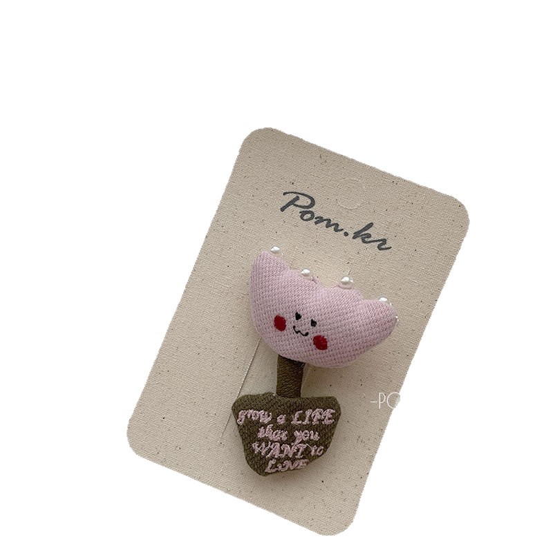Acrylic cute children's hairpins, gripper hair accessories, fashionable little princess hairpins Item Picture