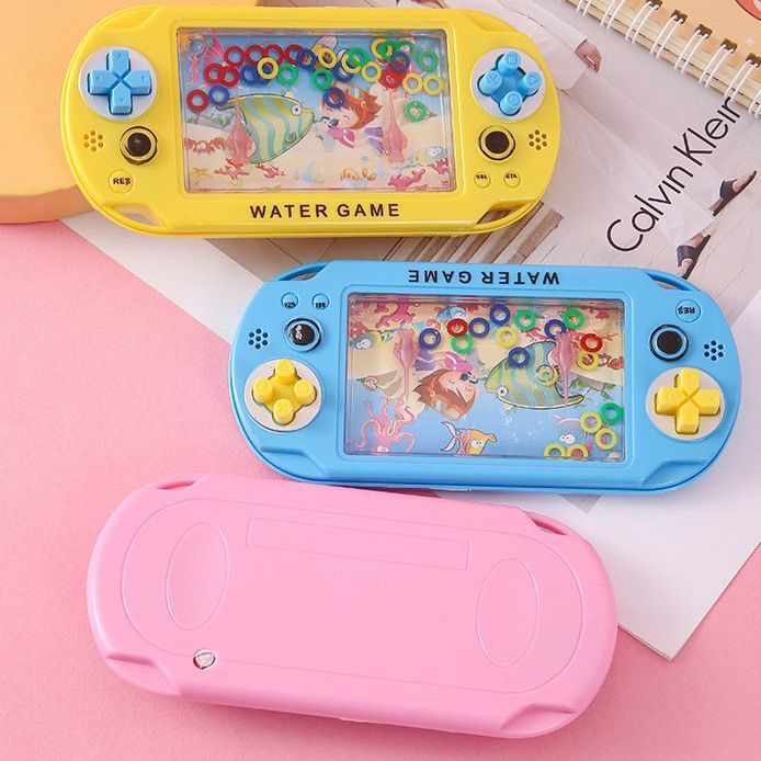 Cartoon ocean ring-toss water dispenser, nostalgic and educational small toys, hot sales at street stalls, kindergarten children details Picture