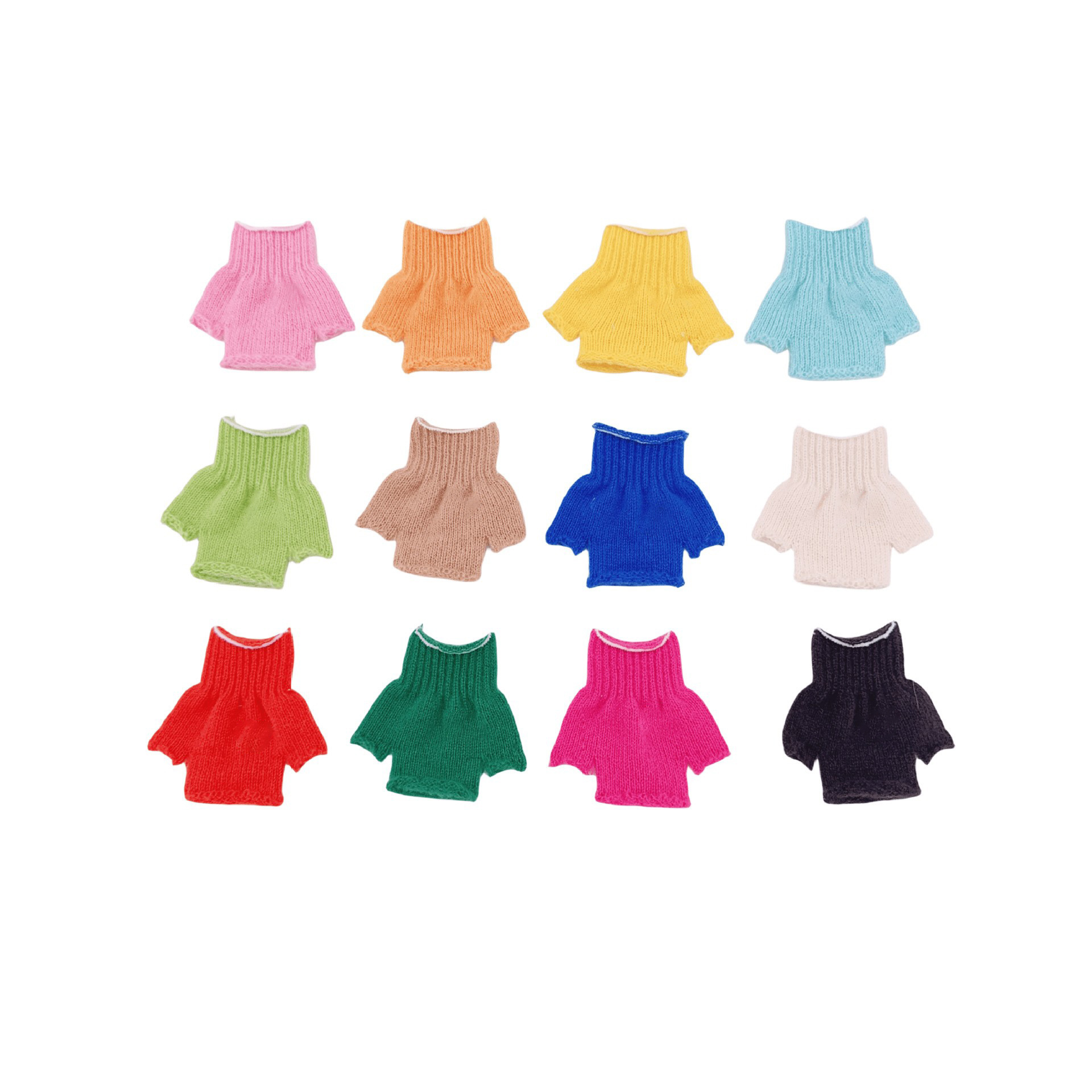 Hot-selling 14cm Boss Dog clothes, plush toys, diy accessories, cartoon dolls, dress-up clothing, accessories, and cute kid clothes Item Picture
