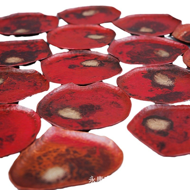Red pure copper coasters with coasters Application Scenario