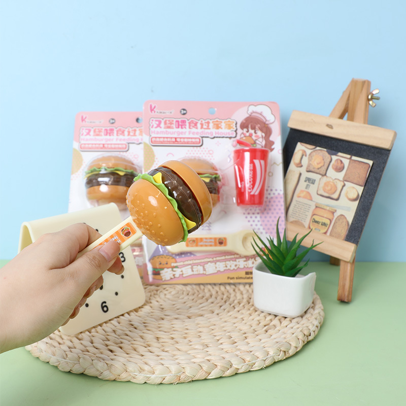 【 Same Style 】 Milu Pudding Jelly Strawberry Pudding Set Toy Food Feeding Card Fun Over Home Toy Selection details Picture