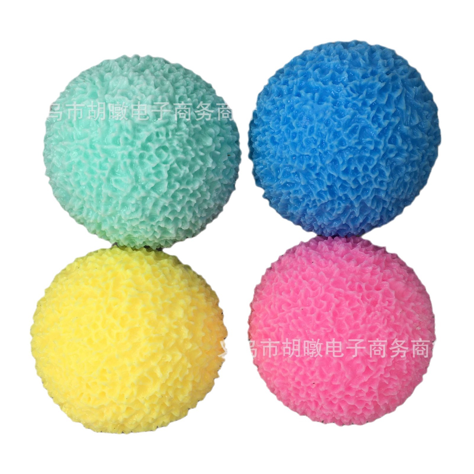 Cross-border e-commerce bestsellers: 6cm tofu balls, grass balls, flour balls, patterned balls, adult tpr, pinching fun, slow rebound Item Picture