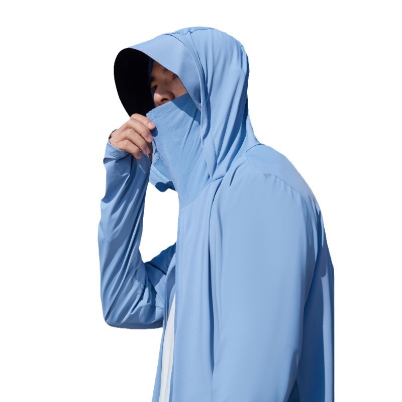 防晒衣/防晒/泳衣/防晒衣棉麻/春天花园白底实物图