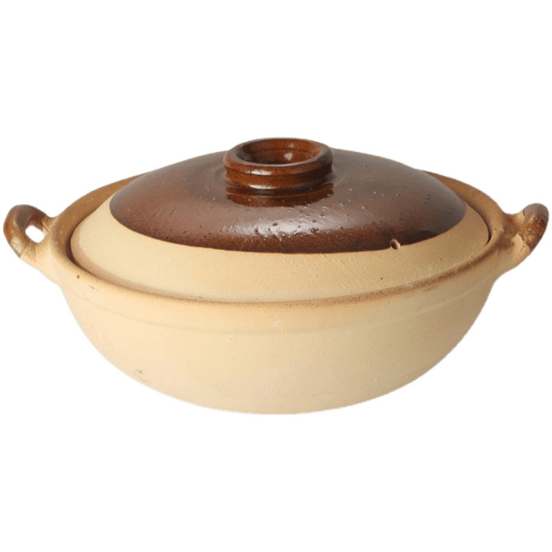 Traditional thick single-handle 煲仔饭 clay pot, clay pot, jelly pot, clay pot, raw jelly pot, fish Item Picture
