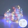 led copper wire light, battery box, copper wire light string, wholesale in stock, outdoor decoration, multi-functional festival color light, star light Specification image