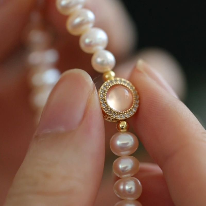 手链/红绳/水晶手串/手串/铜微镶手环产品图