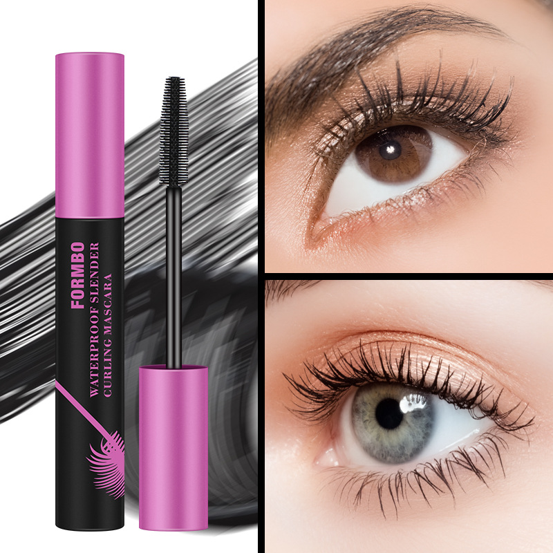 【 Cross-border Exclusive 】 Black mascara: Long, curly, long-lasting, no smudging, no smudging, waterproof and sweat-proof mascara details Picture