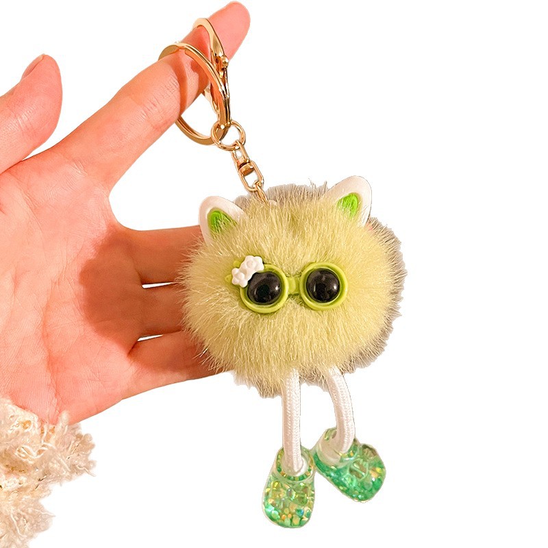 毛绒挂件/星星人/kitty/挂件/毛绒玩具白底实物图