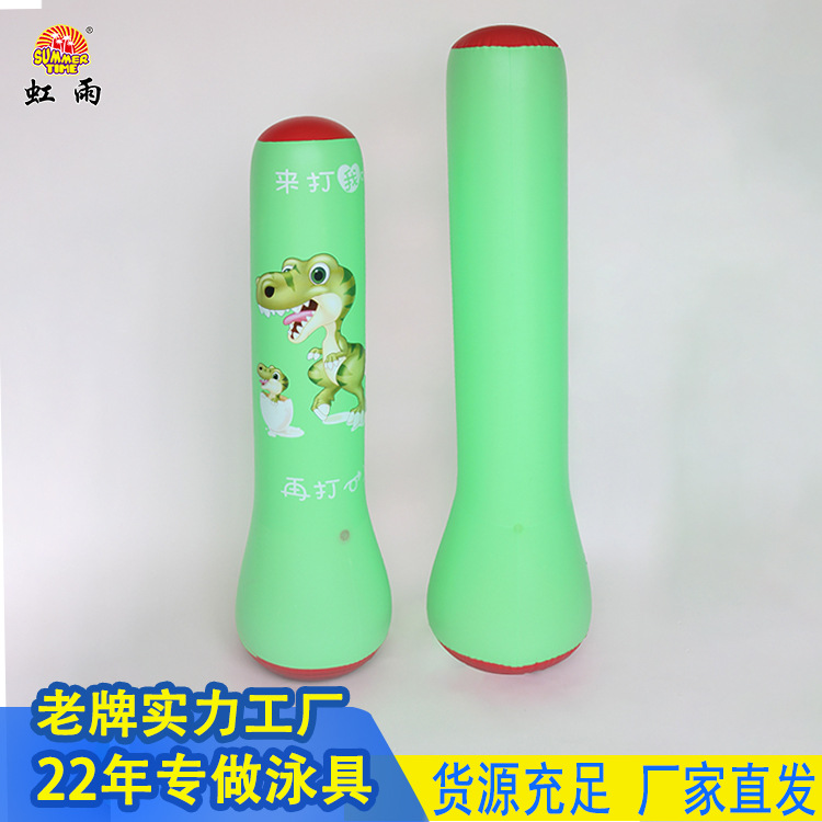 The popular thickened dinosaur inflatable boxing column, green vertical stress-relieving boxing sandbag, fitness training boxing target Application Scenario