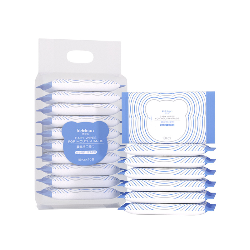 Baby wet wipes, special baby wet wipes for newborns, small packages of household wet wipes, wholesale for daily use Item Picture