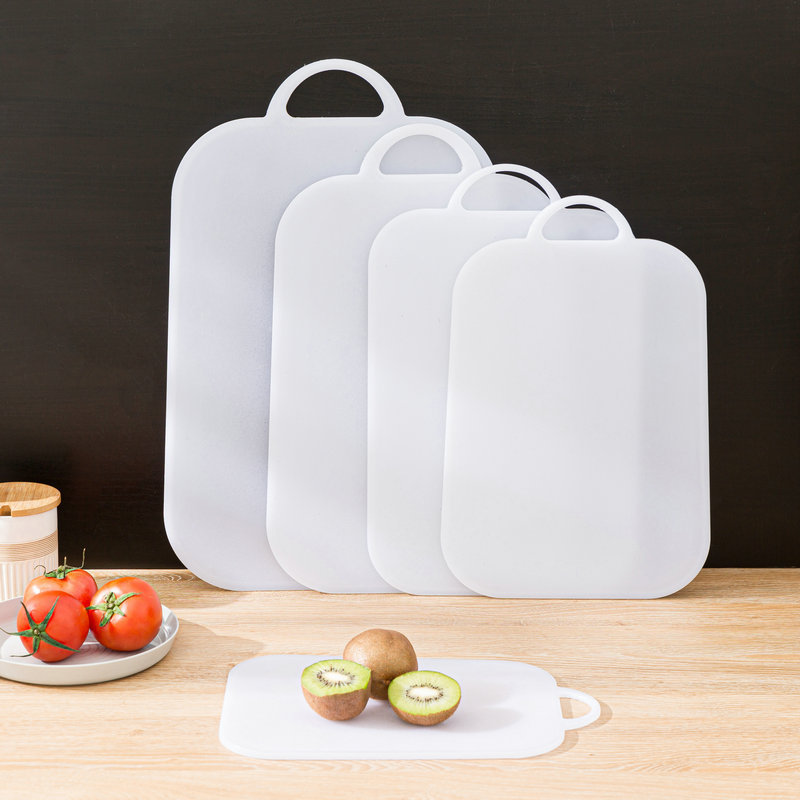 白色塑料菜板长方形PP切菜板厨房多功能案板双面刀板面板水果砧板
