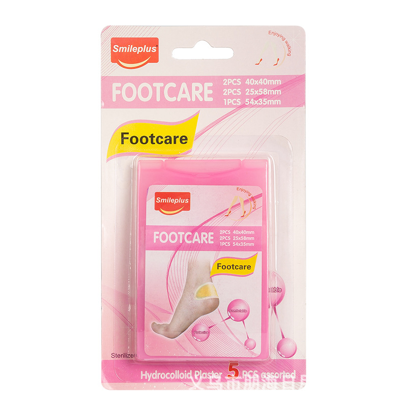 5 pieces of anti-rubbing foot water gel and water bubble stickers are available for direct sales by foreign trade export manufacturers Item Picture