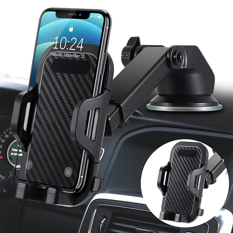 A car mobile phone stand, a universal fixed multi-functional navigation support frame with an air outlet and suction cup for vehicles details Picture