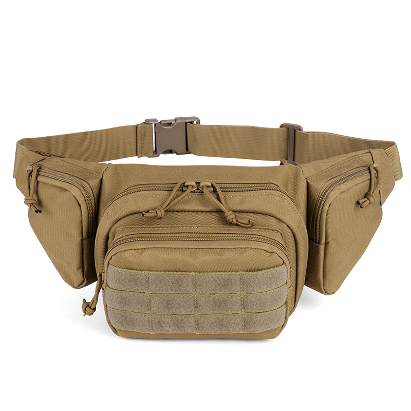  逸途 新款跨境户外胸包骑行徒步钓鱼路亚包多功能通勤收纳迷彩战术腰包 