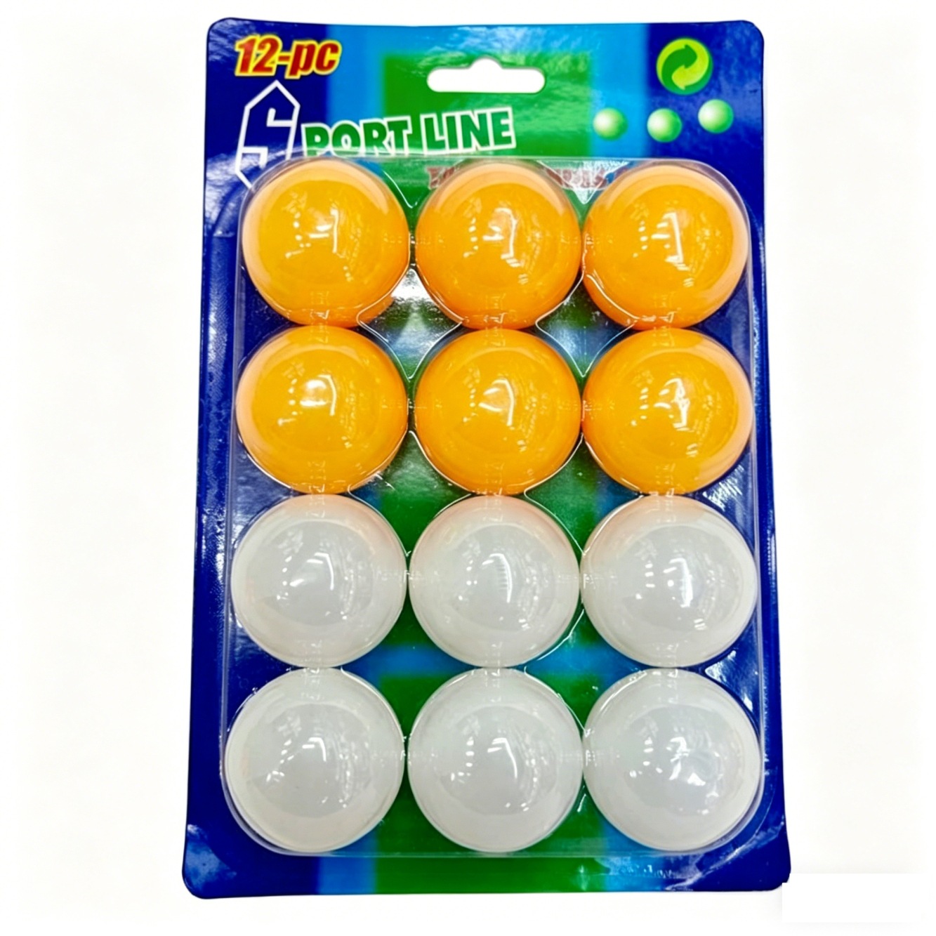 12 plastic ping-pong balls with suction cards, a best-selling product for foreign trade, factory direct sales, 40mm in stock, quick delivery, one-piece consignment