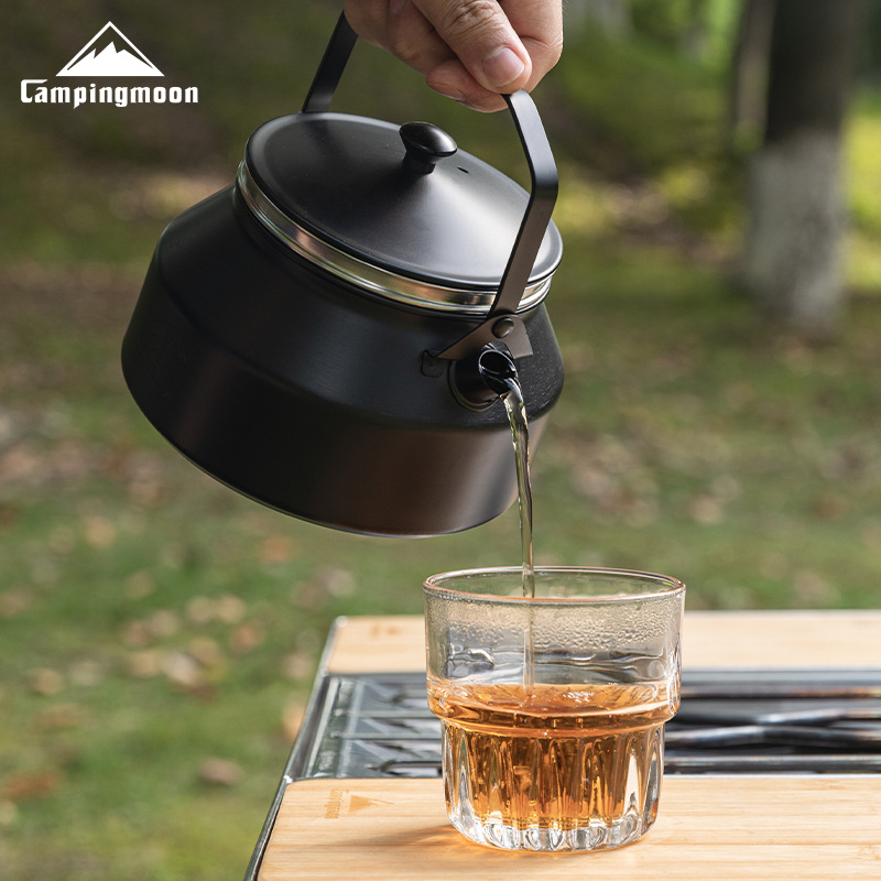 Koman BKSW-1 camping cookware and equipment: 304 stainless steel teapot, portable coffee, picnic, outdoor kettle Specification image