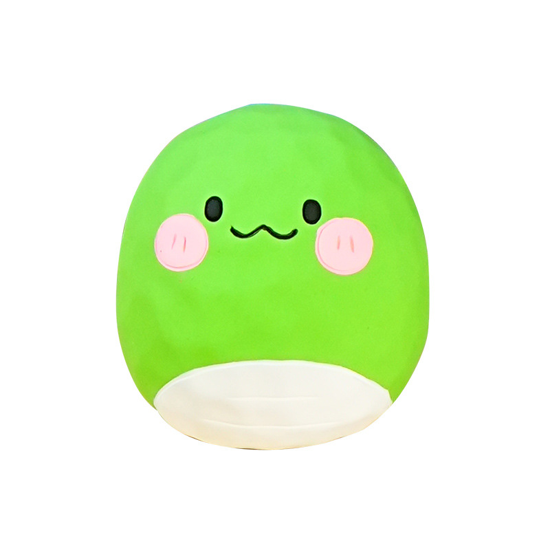 百茂原创木雕风圆宝十二生肖树脂摆件创意精致公仔家居桌面装饰品白底实物图