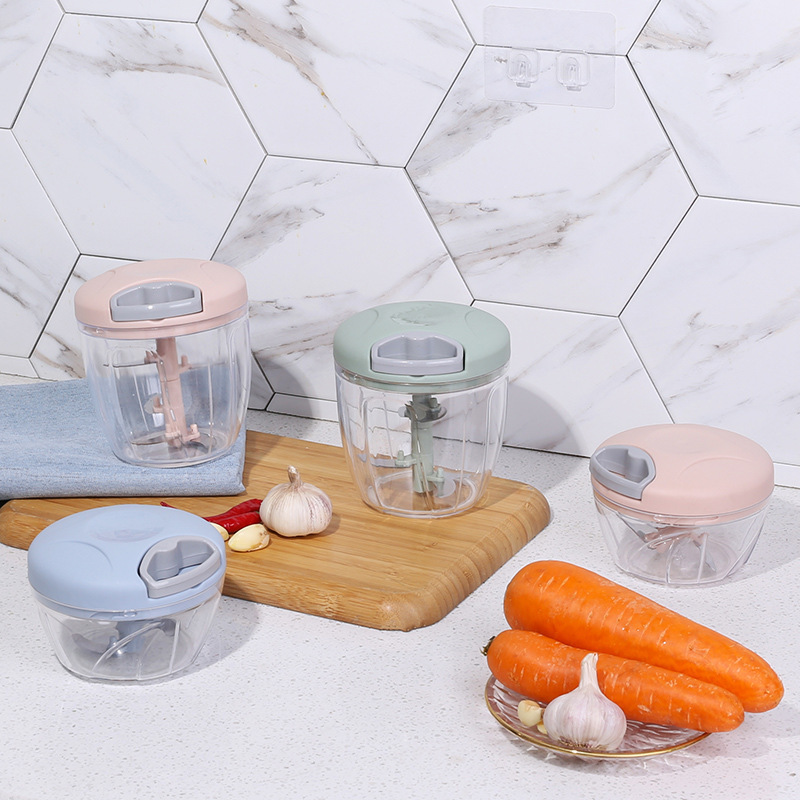 Hand-pulled rope garlic puller, shrimp paste garlic puller, garlic mashing and crushing machine, garlic puller, meat grinder, garlic paste mixer details Picture